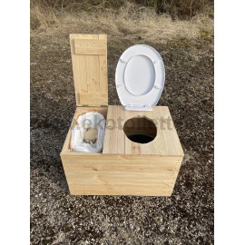 Toilette sèche d'intérieur...